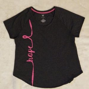 NWOT GRAY, PINK Livi  active wear top by Lane Brya